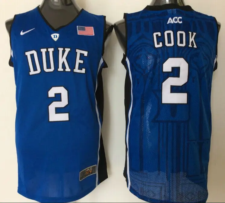 color as photo Duke Blue Devils, Quinn Cook Christian Laettner J.J. Redick Jahlil Okafor Jayson Tatum Harry Giles для мужчин Джерси - Цвет: color as photo