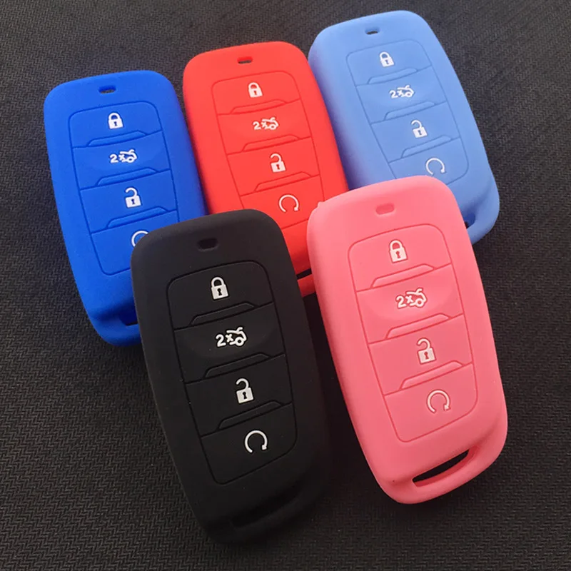Funda de Gel de sílice para llave de coche, protector de carcasa Fob para Changan CS85 CS35 plus CS25 CS95 CS85 Coupé