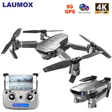 LAUMOX SG907 gps Дрон с камерой 4K HD широкоугольный 5G wifi FPV RC Дрон Квадрокоптер складной Профессиональный Дрон режим следования за мной