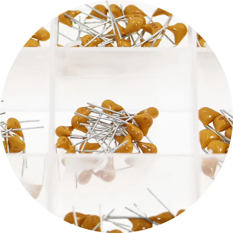 480pcs Monolithic Ceramic Capacitor assortment Kit 10pF-10uF Monolithic Capacitor set 0.1uF 0.22uF 0.47uF 2.2uF 4.7uF Capacitor