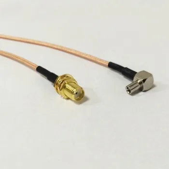 

15cm TS9 Male To SMA RF Extension Coaxial Connector For LTE Modem Cable Network Card Antenna