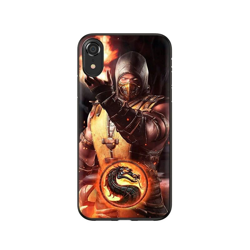 Силиконовый чехол для телефона EWAU mmoral Kombat для iPhone 5 5S SE 6 6s 7 8 Plus X XR XS 11 Pro Max - Цвет: B8