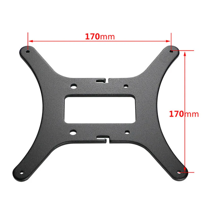 Черная фоторамка Y образная каретка с шкивами для Creality Ender 3 pro Подогреваемая