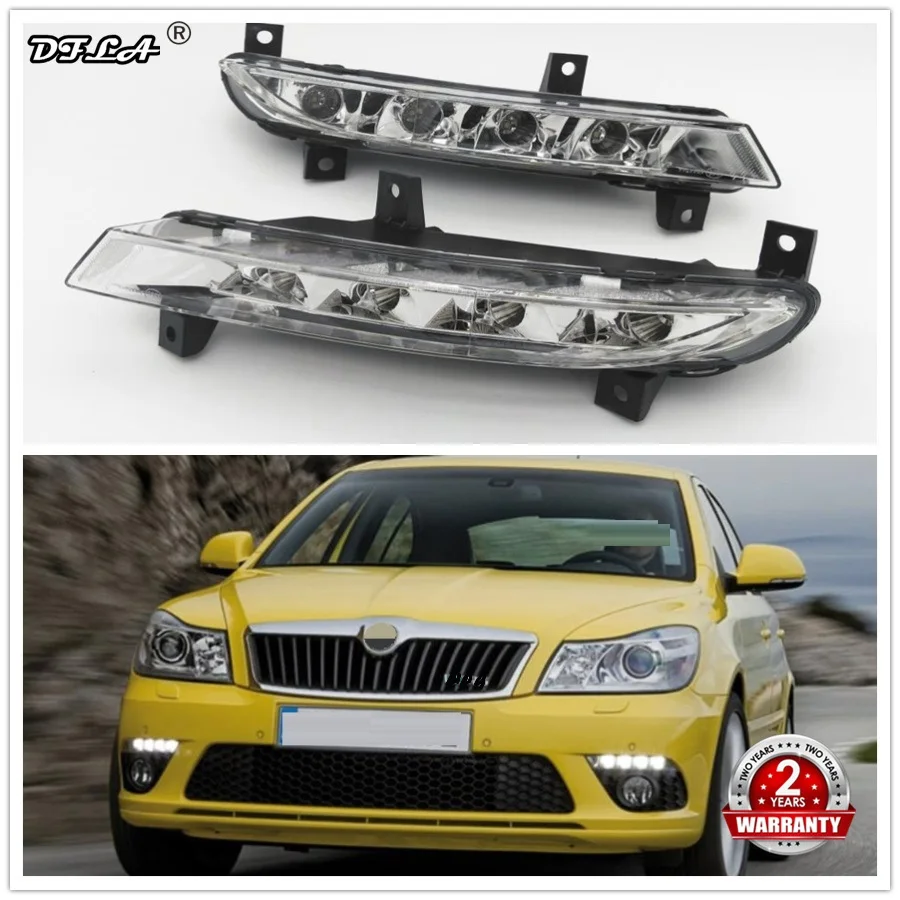 Автомобильный светодиодный светильник для Skoda Octavia A5 A6 RS 2009 2010 2011 2012 | Фара для авто в сборе -32837738560