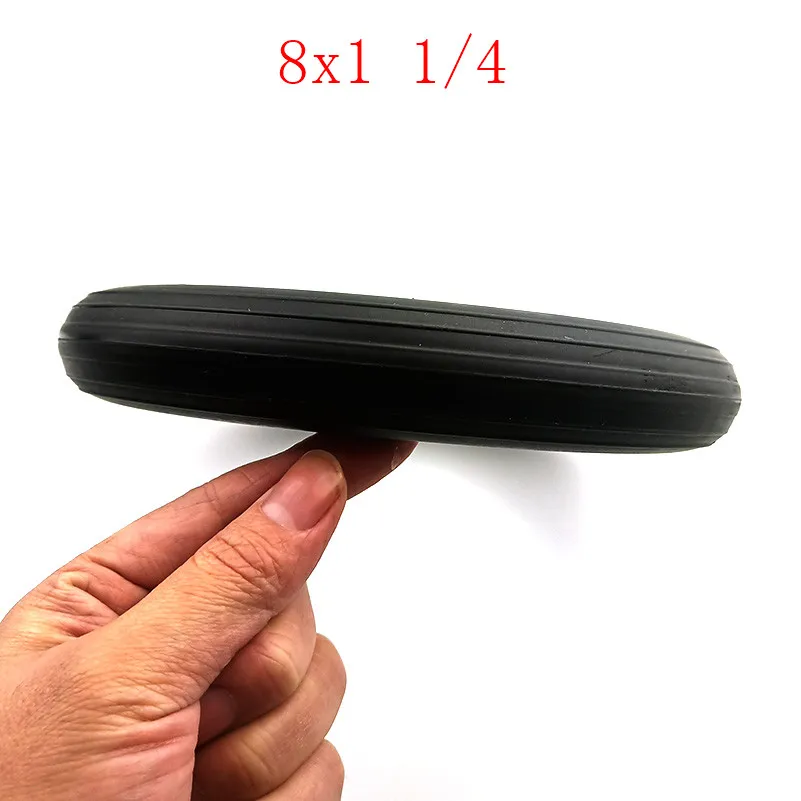 8x1 1/4(200x45) Электрический скутер твердые шины 8*1 1/4 200*45 не инфляция твердые шины 8 10-дюймовые шины