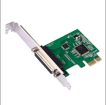 

New Parallel Port DB25 LPT Printer to PCI-E Express Card Converter Adapter Win7