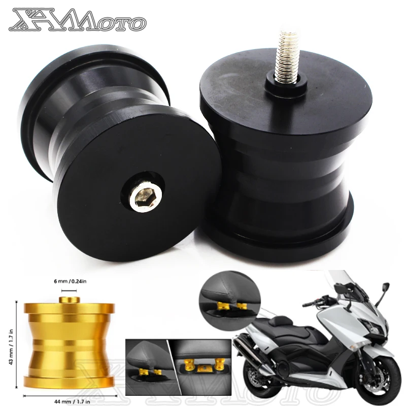 1 пара для Yamaha TMAX 530 2012 2013 Мотоцикл с ЧПУ алюминиевые задние сиденья пассажирская спинка увеличивающие стояки колодки