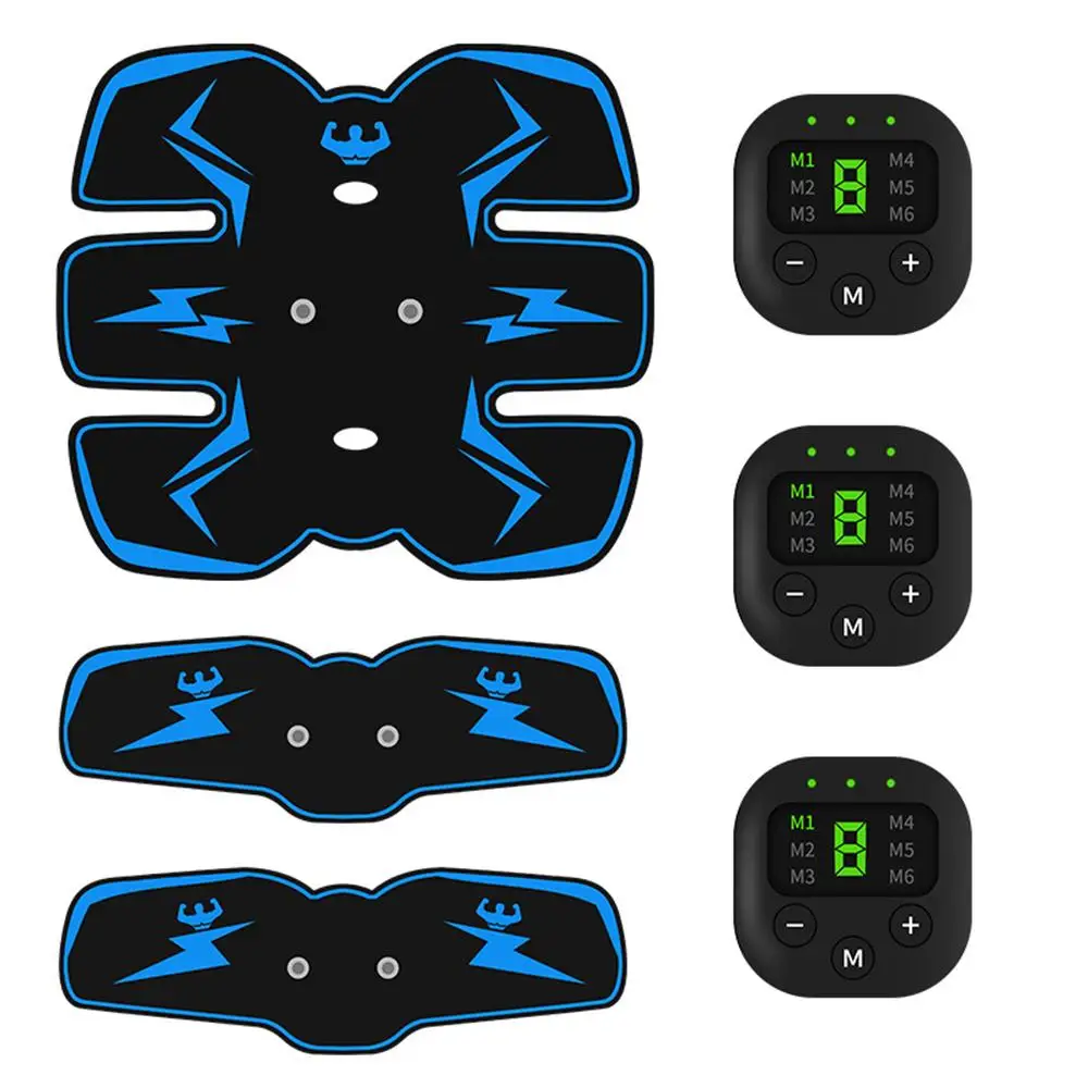 

Professional Muscle Stimulator Trainer Training Gear EMS Abdominal Remote Controls 1 Set Cellulite Massager Smart Body Building