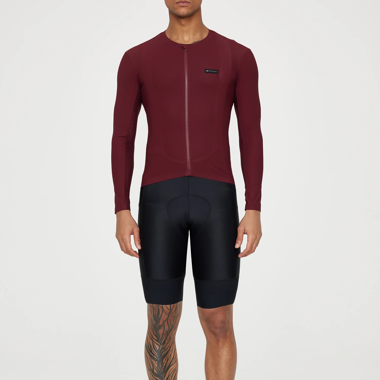 SPEXCEL New Pro Team Long Sleeve Cycling Jersey UPF 50+ Sun protection Coolback Tech Fabric low collar design for men and women 5