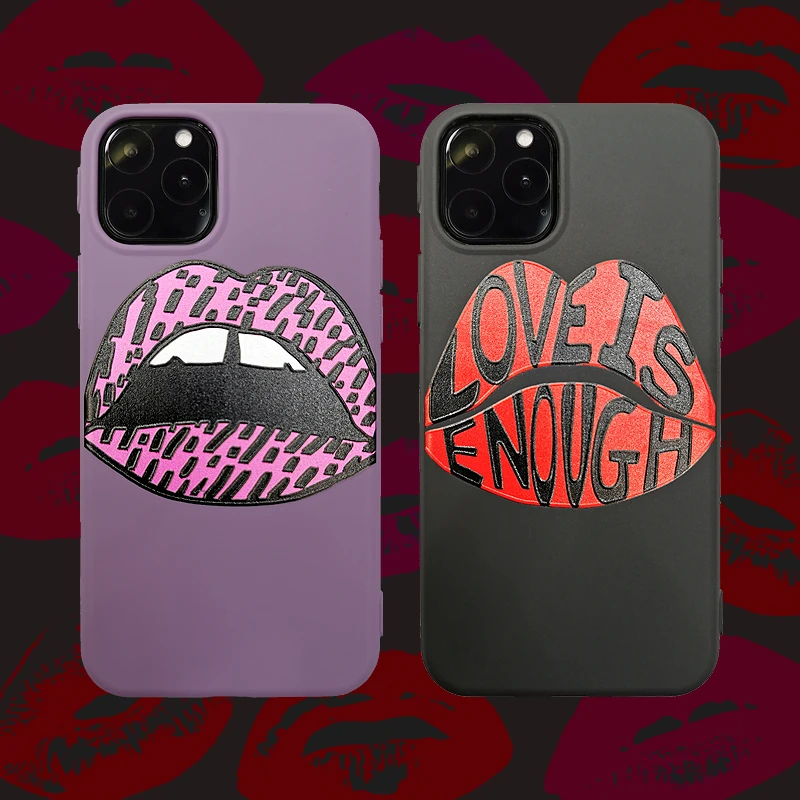 

Desire sexy Marilyn Monroe lips seduce phone case for iPhone11 Xs MAX Xr X 6 6s 7 8 plus soft TPU back cover