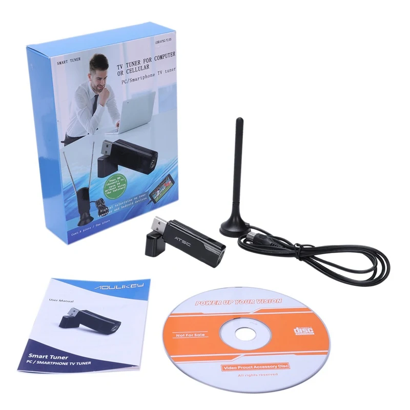 MOOL цифровой atsc ТВ-тюнер ресивер Live Tv Hdtv Windows Pc Usb Dongle для США/Корея/Мексика/Канада