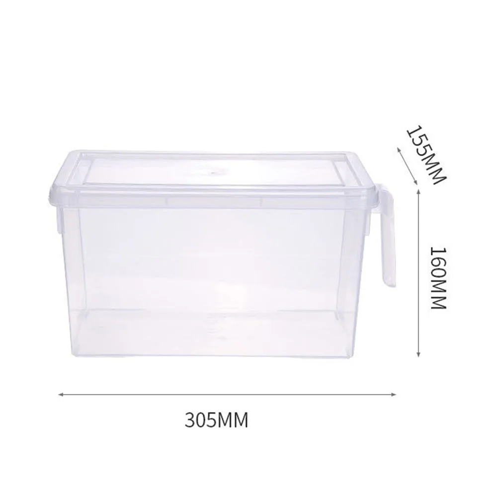 Контейнер для хранения фруктов и овощей пластиковый большой контейнер с ручкой