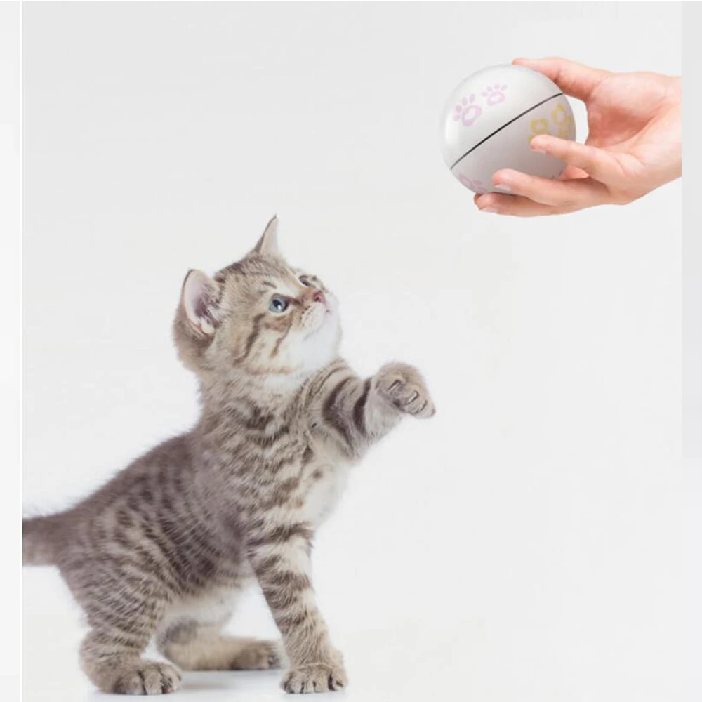 Xiaomi Mijia Petoneer Pet Smart Companion игрушка для кошки в виде шара Встроенная коробка кошачьей мяты неправильная прокрутка Забавный артефакт умный питомец игрушка подарок