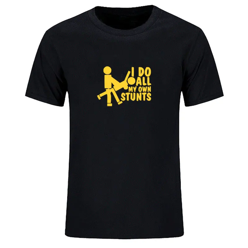 Summer round neck short sleeve print I do all my things your exclusive T-shirt brand clothing | Мужская одежда