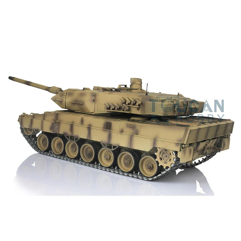 HENG LONG 1/16 Leopard2A6 RC Tank 3889 Ver Full Metal Bottom Chassis Customized Camo Yellow TK7.1 Sound T90 Tiger I M1A2 TH00941 3 HENG LONG 1/16 Leopard2A6 RC Tank 3889 Ver Full Metal Bottom Chassis Customized Camo Yellow TK7.1 Sound T90 Tiger I M1A2 TH00941 3