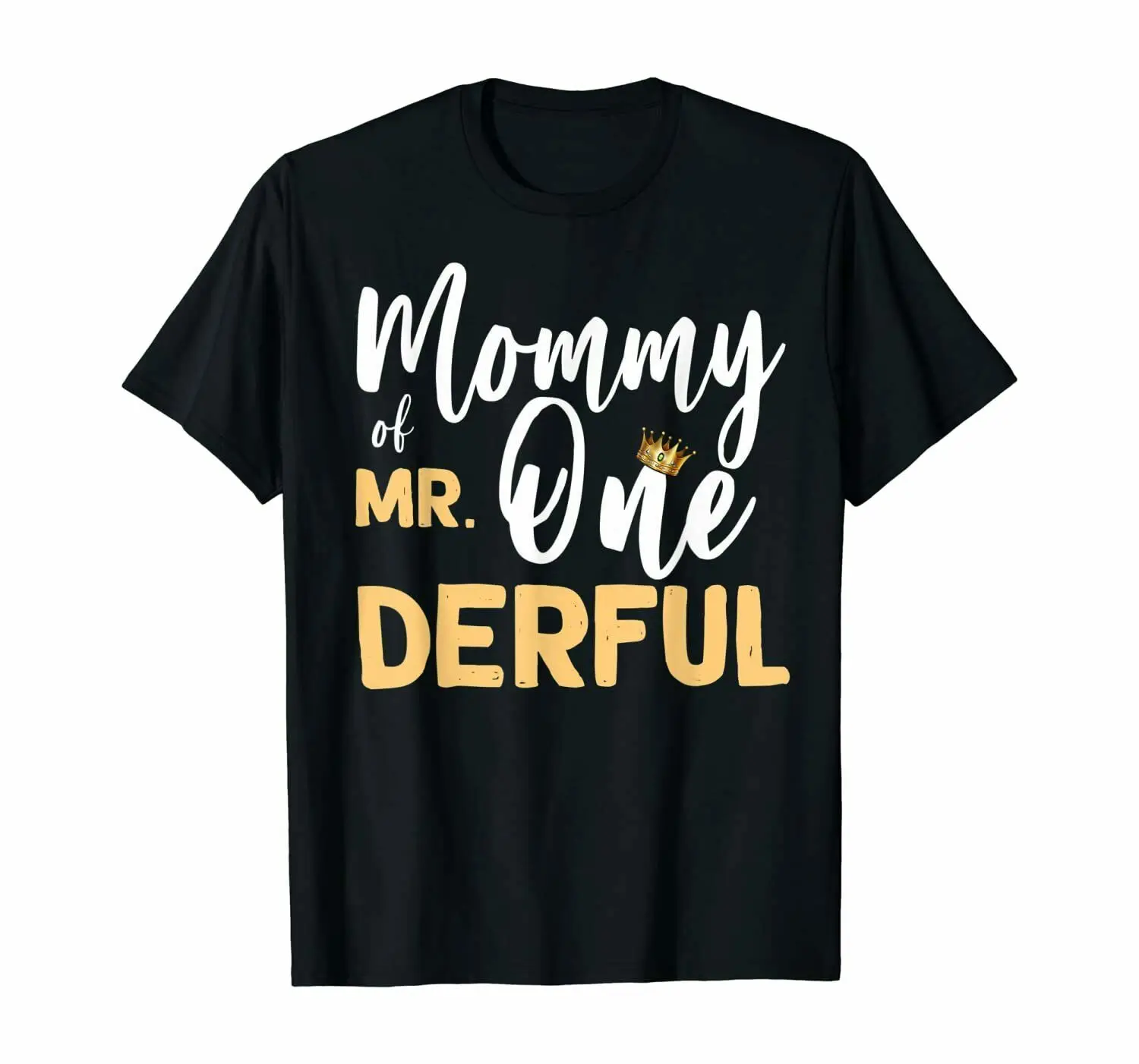 Мама Mr Onederful 1st День рождения Футболка с костюмами | Мужская одежда