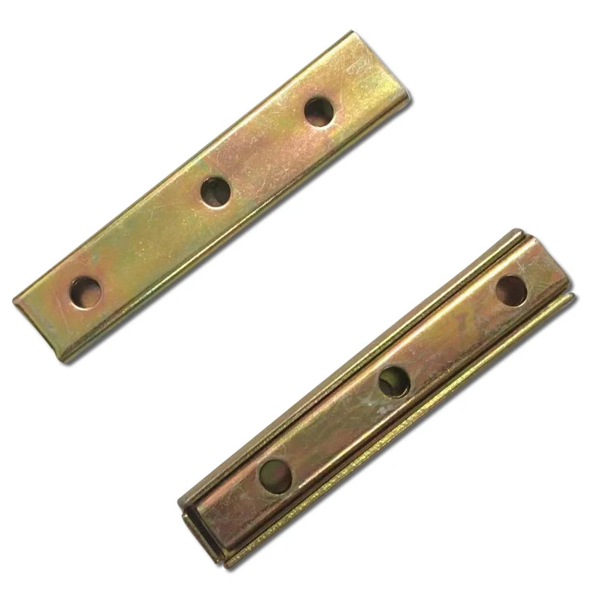 Furniture Bed Buckle Insert Connector Hinge Sofa Bolt Connecting Pins Accessories Furniture Bolts Buckle Hinges 2Pcs/set furniture bolt latch