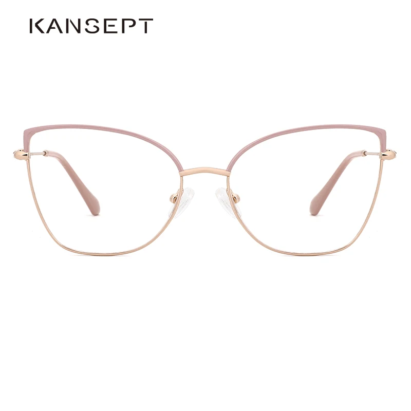 

KANSEPT KANSEPT Cat Eye Glasses Frame Women Retro Myopia Optical Frame Prescription Eyeglasses Frame for Women Eyewear