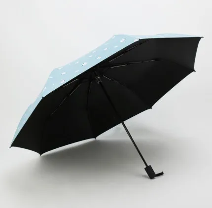 Umbrella B Супер солнцезащитный Солнечный складной зонт с фруктами высокого качества, летний Зонт с защитой от ветра и дождя, зонты QZH337 - Цвет: Umbrella B