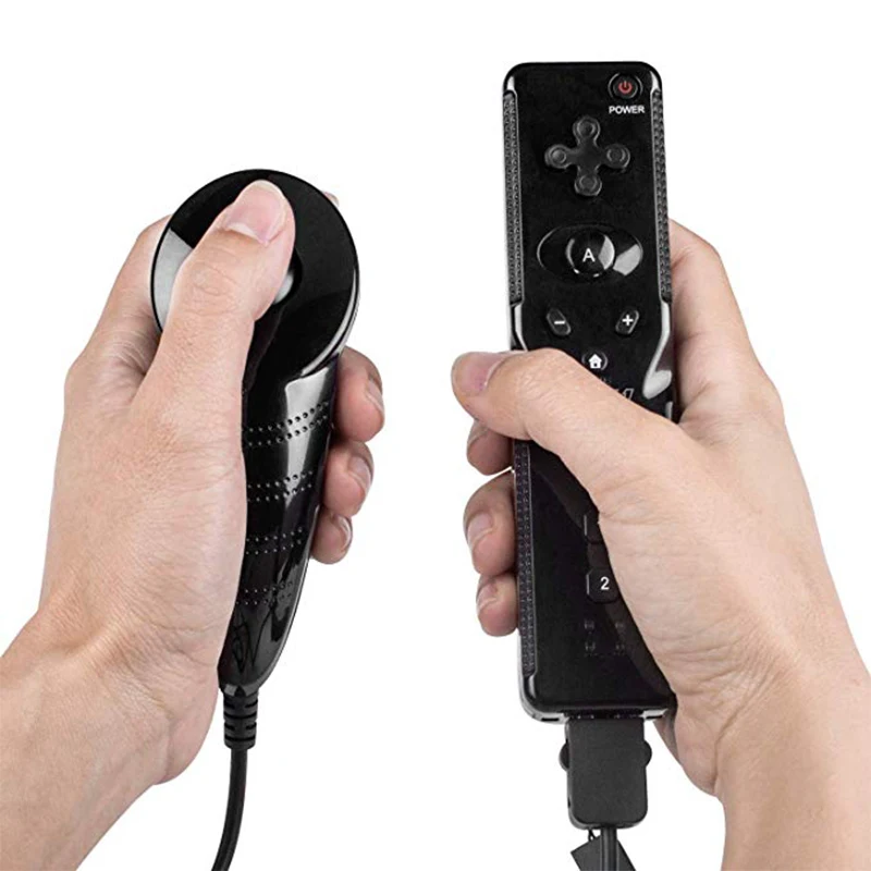 Для геймпад для Nintendo wii игровой беспроводной джойстик пульт дистанционного управления геймпад левый и правый геймпад набор консольные аксессуары для wii