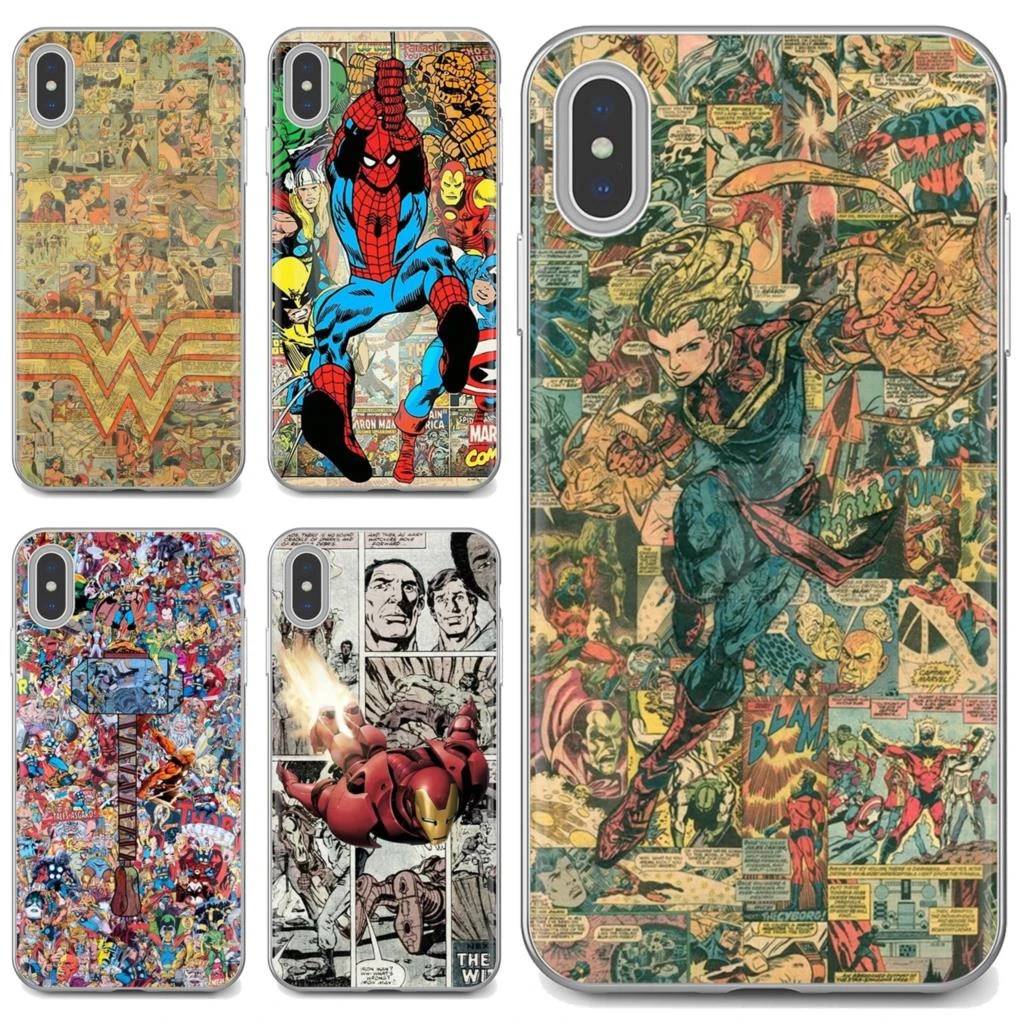 Comic Super Heroes Thor doctor who For Huawei Y6 Y5 2019 For Xiaomi Redmi Note 4 5 6 7 8 Pro Mi A1 A2 A3 6X 5X 7A Soft Skin Case xiaomi leather case hard