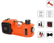  1.5T-5Ton 12V electric hydraulic jack with air pump for car sedan vehicle mounted multi-purpose tire changing off-road tool set 