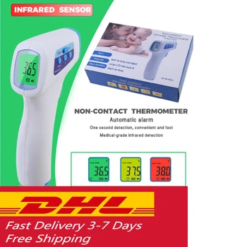 

DHL Free Shipping Fast delivery 3-7 days baby Kids adult digital thermometer infrared forehead non-contact thermometer Precise