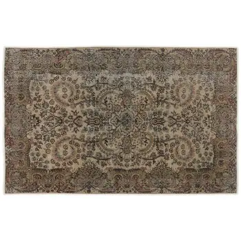 

Handmade Natural Vintage Turkish Area Rug 173x275 Cm-5'8''X9'0''