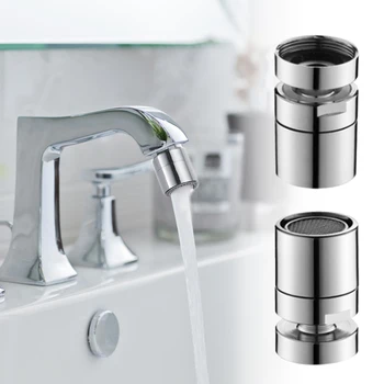 

360° Rotatable Stopcock Kitchen Tap Sprayer Head Faucet Water Save Filter Sprayer Foam Maker Kitchen Faucet Accessories