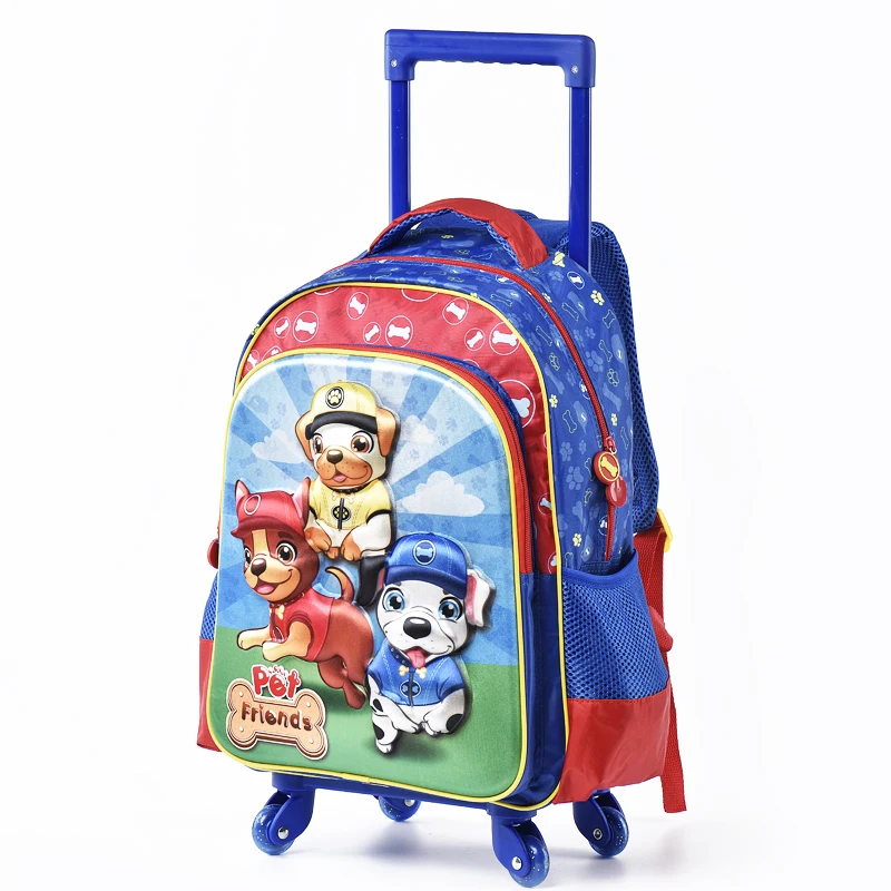 Мультфильм 3D детский для детской школы рюкзак милый собака сумки мальчики книжный рюкзак школьный рюкзаки для подростков мальчиков школьный рюкзак