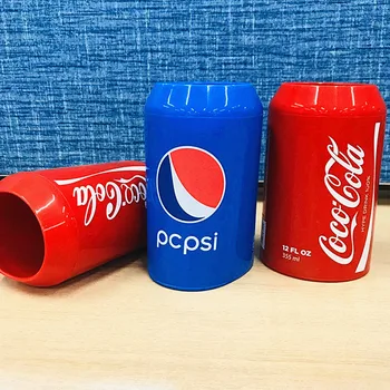 

355ml 500ml Cup Sleeve for Beer Cola Drink Coffee Can Cover Case Silicone Cup Cover for Camping Travel Basketball Football Match