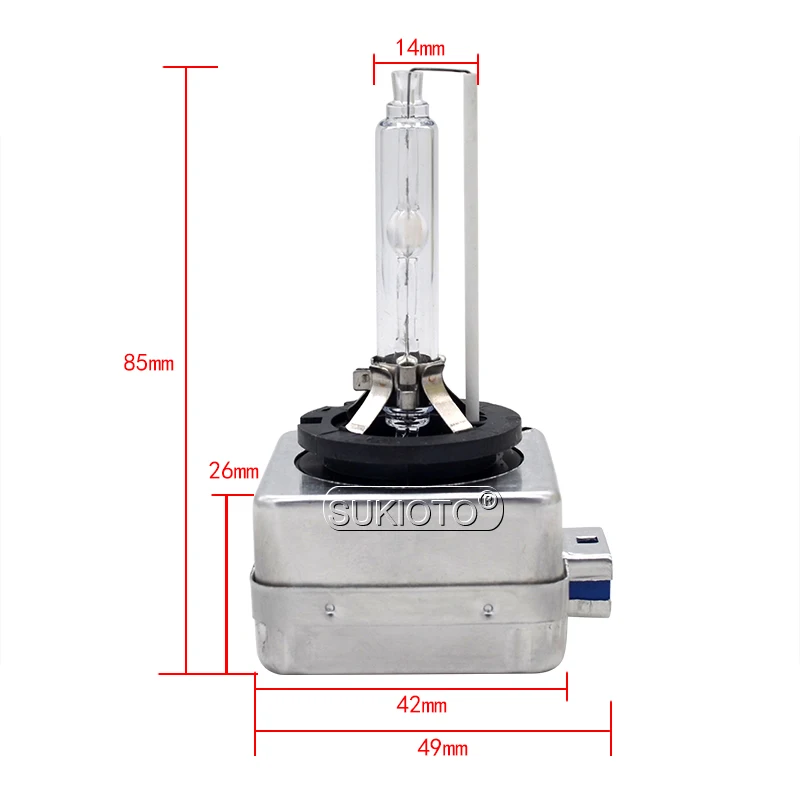 SUKIOTO фабрика 1 пара OEM 55W Xenon D8S 6000K 4300K 5000K 8000K HID головной светильник автомобильный светильник D8S HID сменная лампа