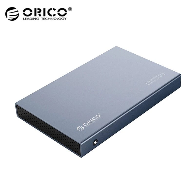 hard disk box ORICO 2.5inch Type-C Aluminum Alloy Hard Drive Enclosure HDD Case 2.5 inch SATA to USB 3.1 Type C Gen 2 Case for Samsung Seagate 3.5 inch external hard drive enclosure