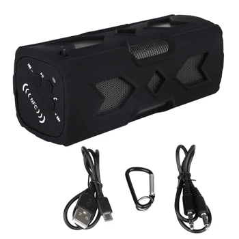 

Portable Stereo Bluetooth Wireless Speaker IPX7 Waterproof Power Bank Bass dustproof anti-scratch bluetooth speaker