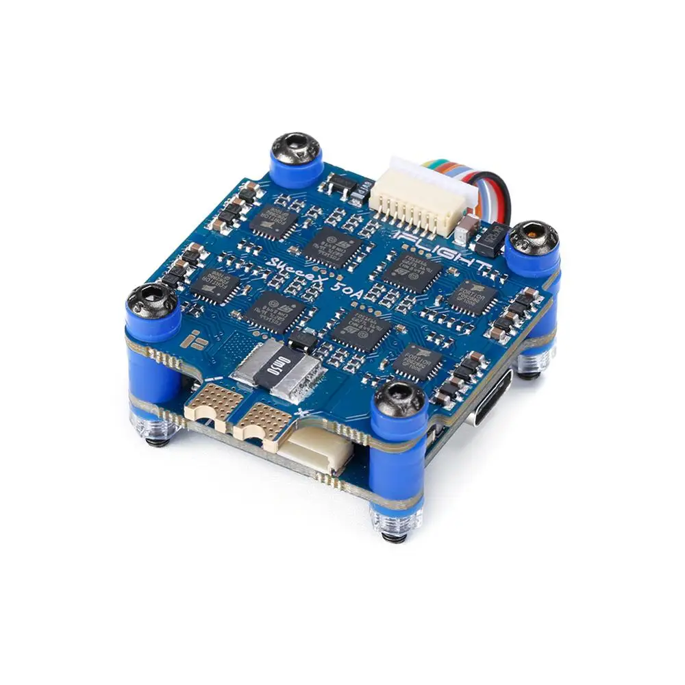 IFlight sucex-D F7 TwinG Stack с sucex-D F7 TwinG FC/sucex 50A 2-6S BLHeli_32 4 в 1 ESC для DJI Air Блок HD FPV система