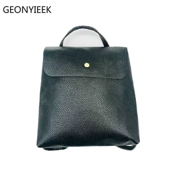 

Fashion Women Leather Backpack Rucksack Travel School Bag Shoulder Bags Satchel Girls Mochila Feminina School Bags for Teenagers