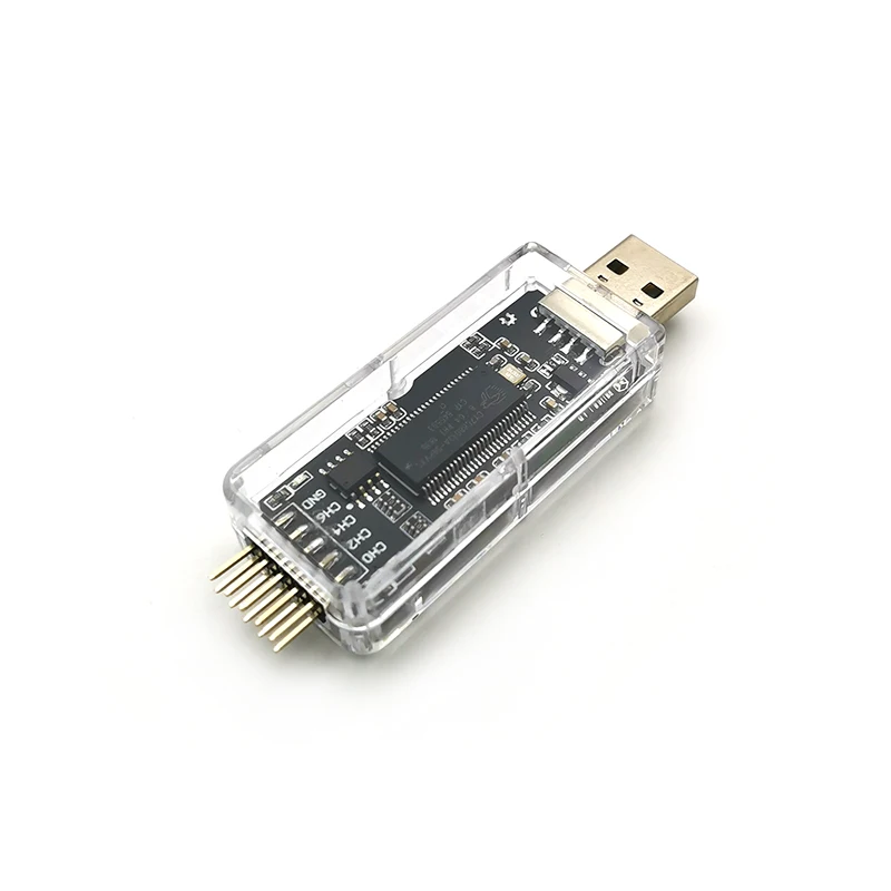 NanoDLA логический анализатор Singlechip ARM FPGA инструмент для отладки 24M выборка 8 каналов