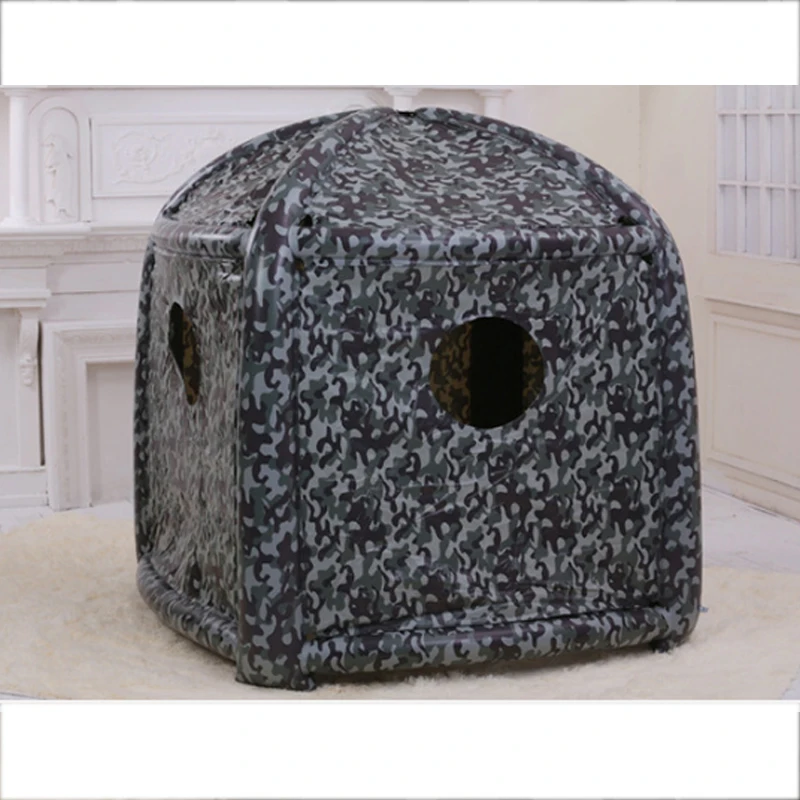Детский Камуфляжный надувной военный игрушечный тент, складной детский тент для хранения в помещении и на открытом воздухе, игрушечный тент с сумкой для переноски