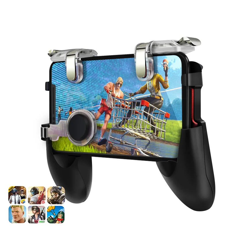  FFYY-Data Frog For Pubg Game Gamepad For Mobile Phone Game Controller L1R1 Shooter Trigger Fire But
