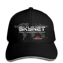 Терминатор Skynet бейсбольная кепка мужская женская бейсбольная кепка евро S~ X Мужская Бейсболка snapback Кепка остроконечная