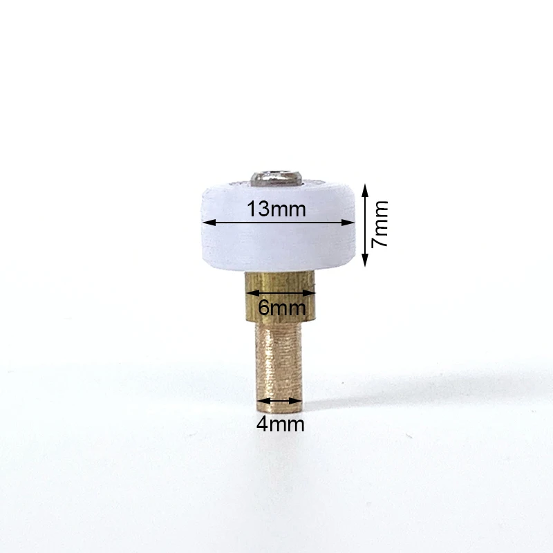 4 шт. DIY CO2 мини лазерный штамп гравировальный станок для резки Shenhui K40 часть головка крепление каретки колеса 3040 4060 гравер ролики набор
