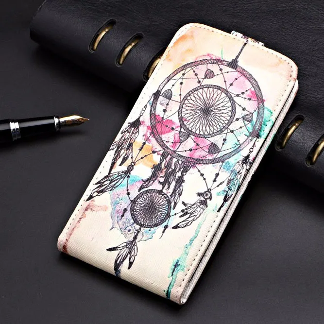 Flip-dream catcher Leagoo power 2 Чехол для Leagoo power 2 Pro power 5 S10 S9 T8 T8s Z7 3d цветок милый животное Флип кожаный чехол - Color: Flip-dream catcher