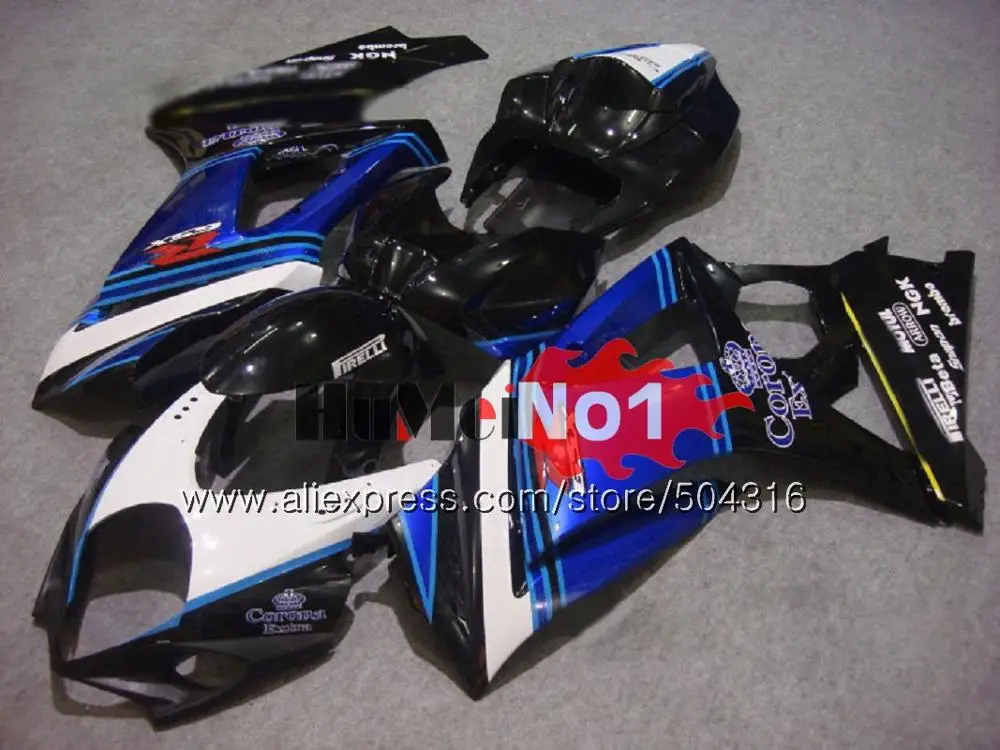 Корпус для SUZUKI GSXR1000 K7 GSX-R1000 GSXR 1000 22MC. 11 1000CC GSXR-1000 07 08 GSX R1000 2007 2008 07 08 синие белые обтекатели - Цвет: No. 33