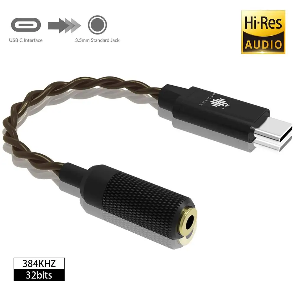 HIDIZS S1 USB C DAC Portable Headphone Amplifier USB Type C to 3 5mm Earphone Adapter Cable Converter for MacOSX Android WiNDOWS