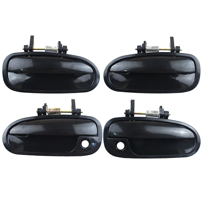 AU05 -4Pcs Car Outside Exterior Door Handle for Honda Civic EK3 1996 1997 1998 1999 2000 (Rear Handle&ampFront Handle) | Запчасти для