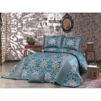 

Eliza Double Bed Cover Turquoise