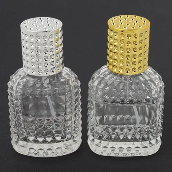 

30/50ml Portable Glass Perfume Bottle Spray Empty Atomizer Refillable Bottles For Travel