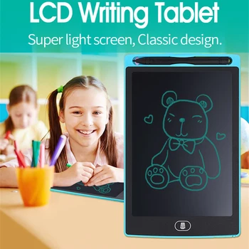 

Kids Drawing Toys 8.5'' LCD Writing Tablet Thick Pen Digital Erase Drawing Tablets Electronic Handwriting Paint Pad Office Board