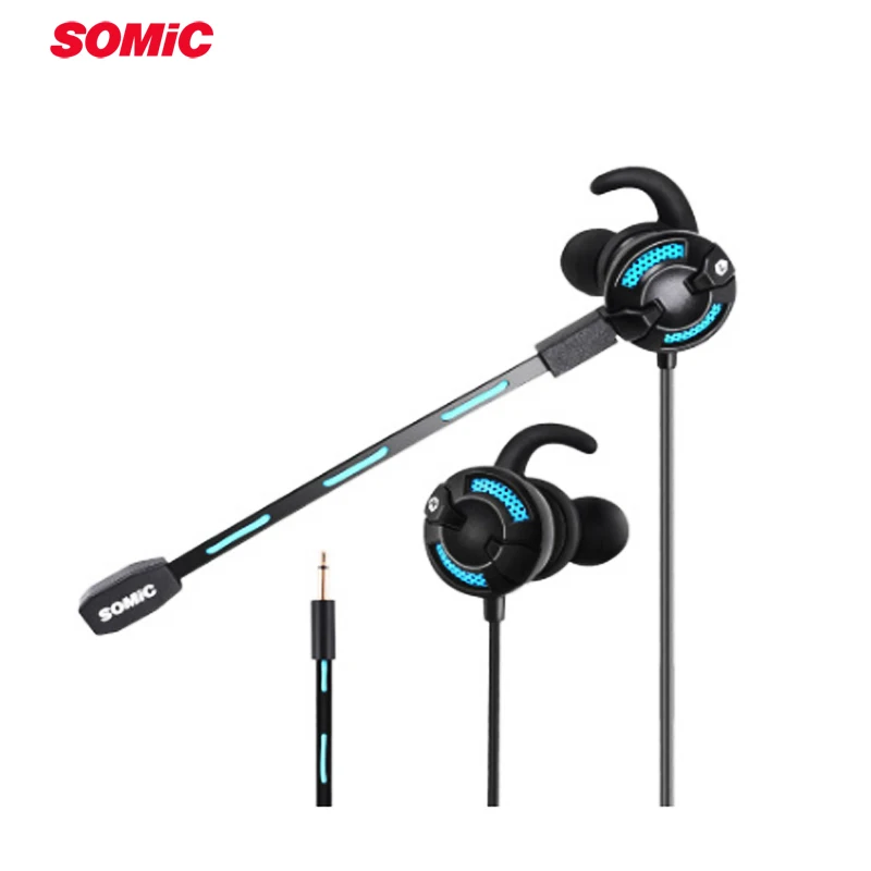 SOMiC G618pro bluetooth 4,1 беспроводные+ USB проводные наушники-вкладыши TWS наушники Игровые наушники с микрофоном