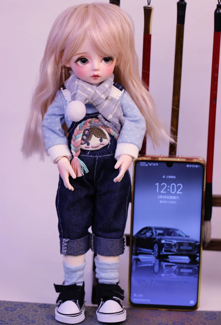 1/6 bjd doll 30cm Hot Sale Reborn Baby Doll With Clothes Change Eyes DIY Doll Best Valentine's Day Gift Handmade Nemee Doll 4